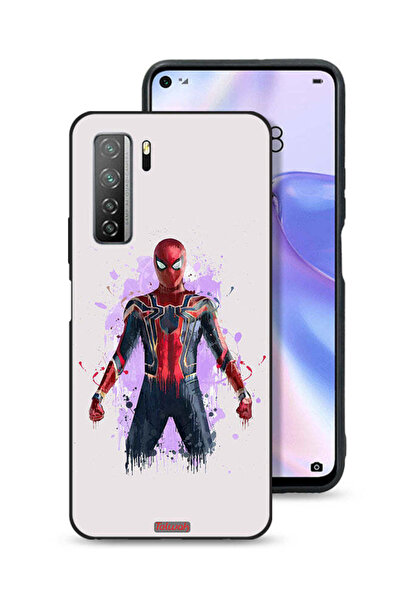 Tolwak غطاء حماية لهاتف هواوي P40 لايت 5G بتصميم العنكبوت الحديدي