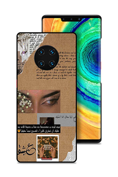 Tolwak Huawei Mate 30 Pro Protective Case Cover Arabic Quote You Will Burn A ...