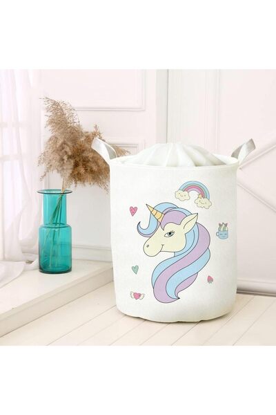 AC BOX Purpose Toy Storage Box Dirty Laundry Picnic Basket Folding Organizer Felt Model 00