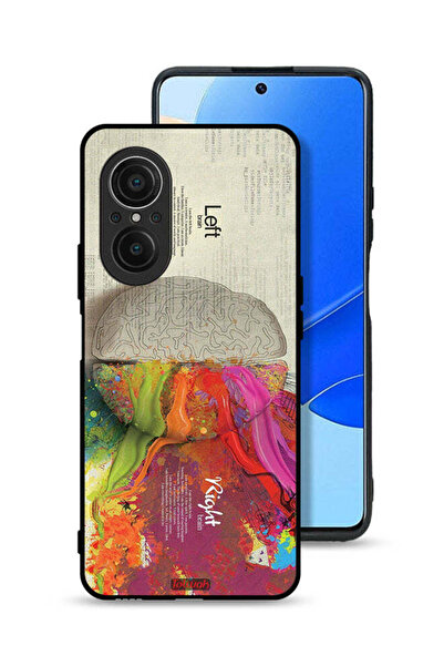 Tolwak غطاء حماية لهاتف هواوي نوفا 9 SE بتصميم تجريدي لعلم الدماغ