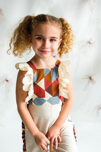 SweetMe Girl's Back Detailed Jumpsuit