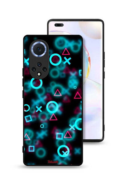 Tolwak غطاء حماية لهاتف Honor 50 Pro برسومات أيقونات لعبة الحبار الصغيرة