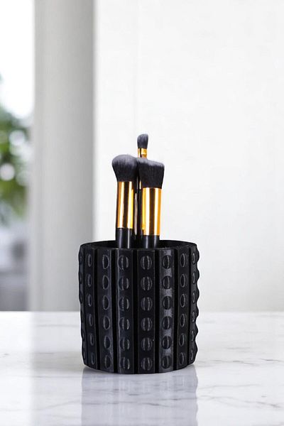 Evene Organizer μακιγιάζ Θήκη για πινέλο μακιγιάζ Organizer Organizer Μαύρο Χρώμα Μοντέλο 91