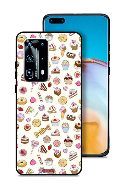 Tolwak Huawei P40 Pro Plus 5G Protective Case Cover Pattern Of Favorite Items