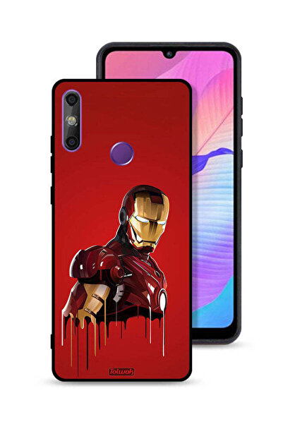 Tolwak غطاء حماية لهاتف هواوي إنجوي 20e برسومات الرجل الحديدي