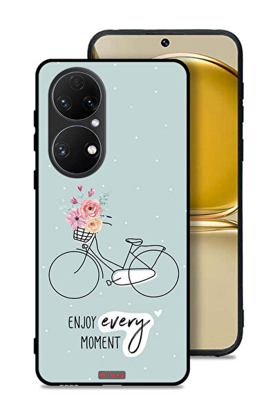 Tolwak Huawei P50E Protective Case Cover Enjoy Every Moment