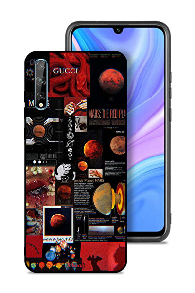 Tolwak غطاء حماية لهاتف هواوي بي سمارت إس بتصميم مارس آرت