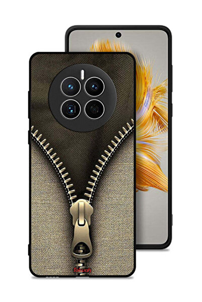 Tolwak غطاء حماية بنمط سحاب لهاتف هواوي ميت 50