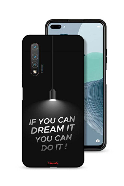 Tolwak غطاء حماية لهاتف هواوي نوفا 6 إذا كنت تستطيع أن تحلم به، يمكنك أن تفعله
