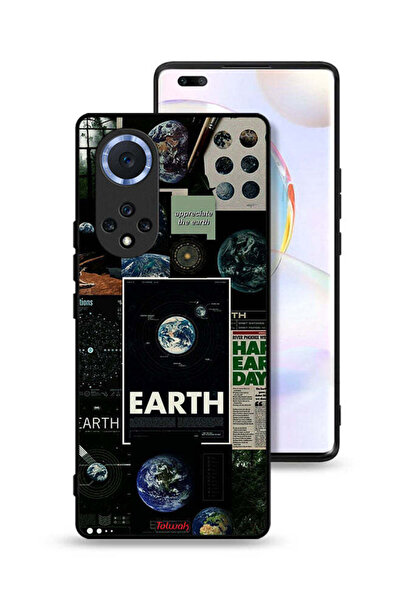 Tolwak غطاء حماية لهاتف Honor 50 Pro بتصميم Earth