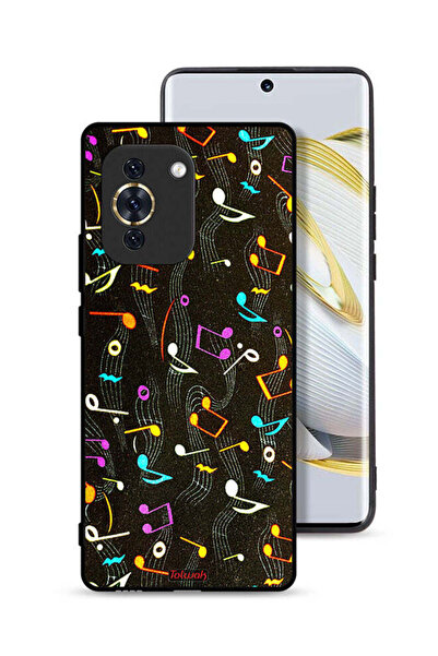 Tolwak Huawei nova 10 Protective Case Cover Music Fabric Pattern