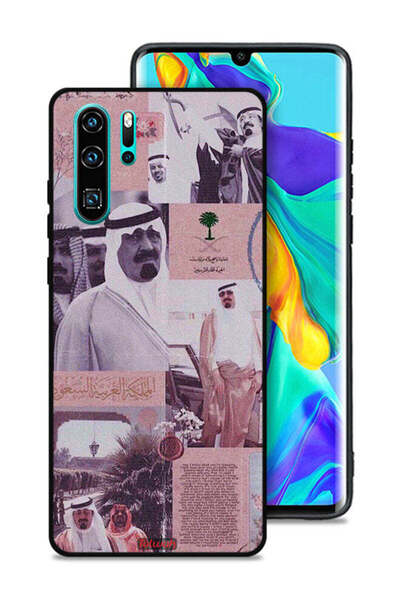 Tolwak غطاء حماية لهاتف هواوي P30 برو - ملصق الملك عبدالله العتيق