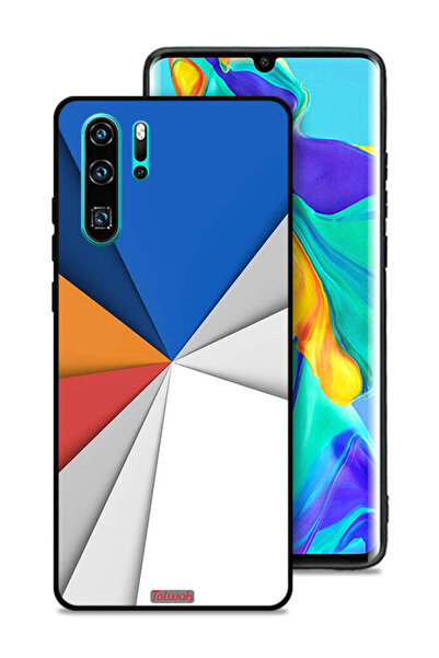 Tolwak غطاء حماية لهاتف Huawei P30 Pro مصنوع من مادة مطابقة للفن التجريدي