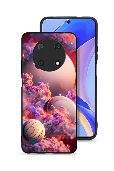 Tolwak غطاء حماية لهاتف هواوي نوفا Y90 بطبعة غيوم وفن تجريدي