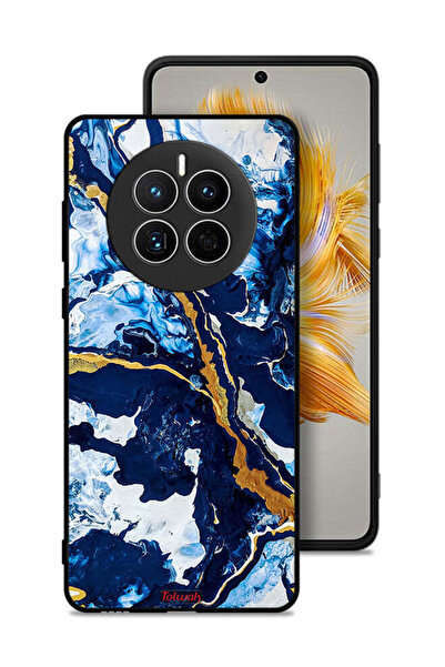 Tolwak غطاء حماية لهاتف هواوي ميت 50 بنمط فني مزخرف