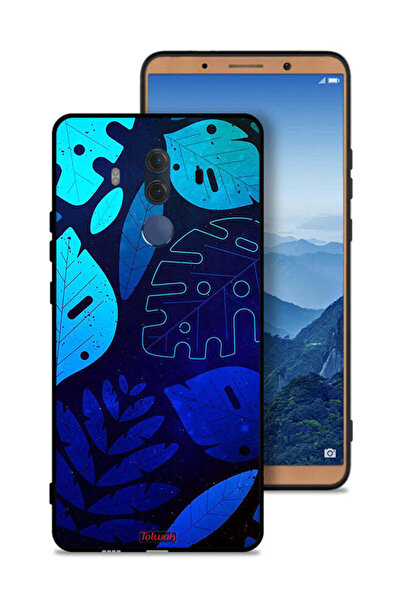 Tolwak غطاء حماية لهاتف هواوي ميت 10 برو بنقشة أوراق الشجر