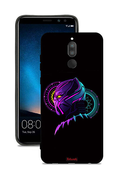 Tolwak غطاء حماية لهاتف هواوي ميت 10 لايت، رسم فني رقمي بسيط عالي الدقة