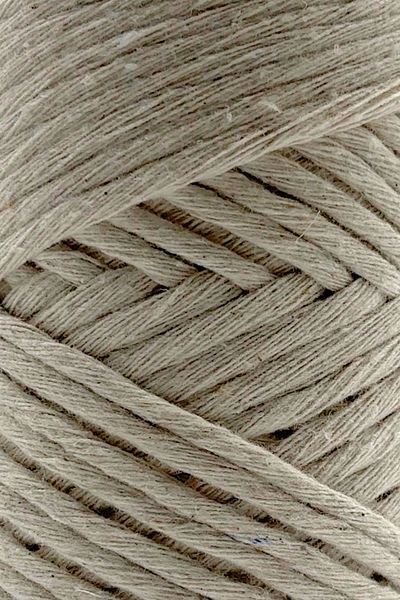 SENSY Tarnishable Macrame Cord 3mm Tarnishable Cotton Macrame Cord Macrame Cord Natural White