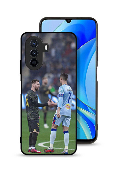 Tolwak غطاء حماية لهاتف هواوي نوفا Y70 ميسي ورونالدو