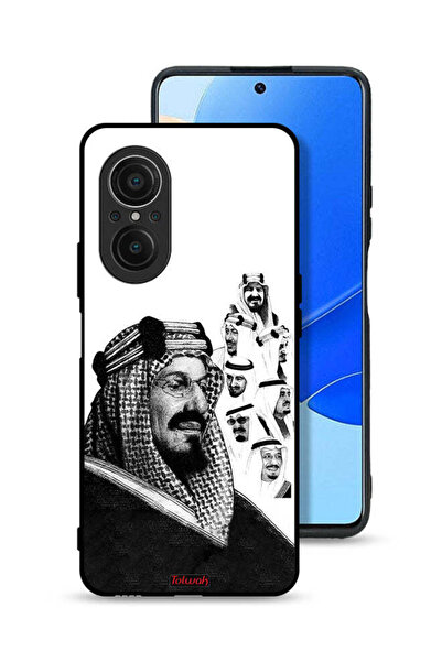 Tolwak غطاء حماية لهاتف هواوي نوفا 9 إس إي، ملصق فني أبيض وأسود لملوك المملكة...