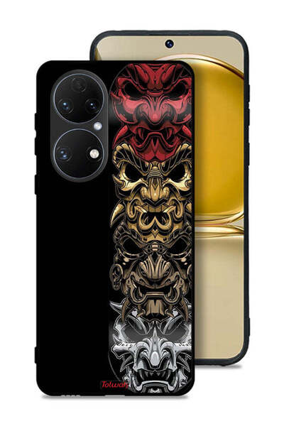 Tolwak غطاء حماية لهاتف هواوي P50E مع رسومات فنية