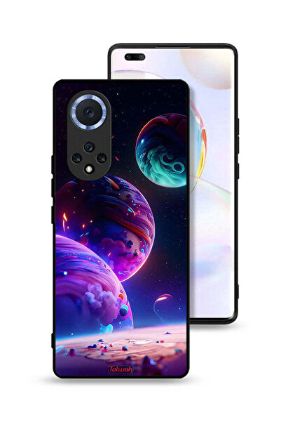 Tolwak غطاء حماية لهاتف Honor 50 Pro بنمط كوكبي