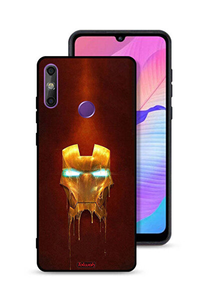 Tolwak غطاء حماية لهاتف هواوي إنجوي 20e بطبعة الرجل الحديدي مارفل كوميكس