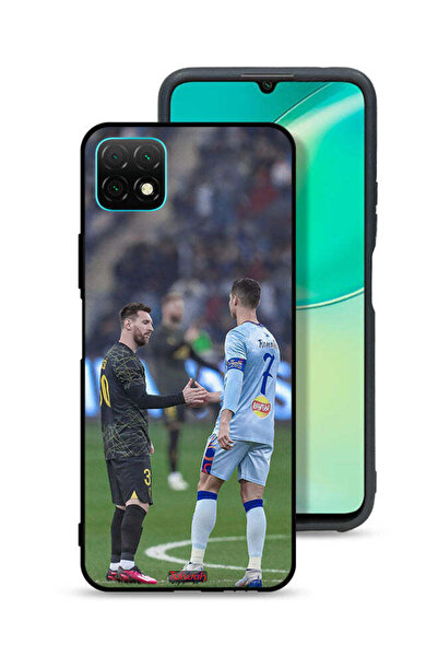 Tolwak غطاء حماية لهاتف هواوي نوفا Y60 ميسي ورونالدو