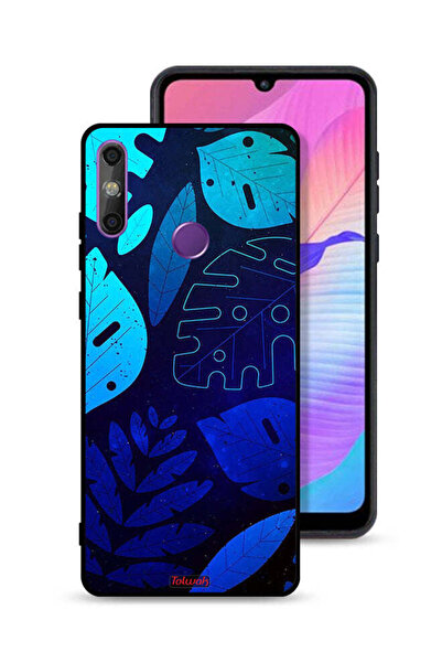 Tolwak غطاء حماية لهاتف هواوي إنجوي 20e بنقشة أوراق الشجر