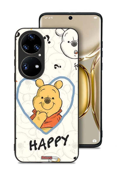 Tolwak غطاء حماية هواوي بي 50 برو بتصميم الدب باباي