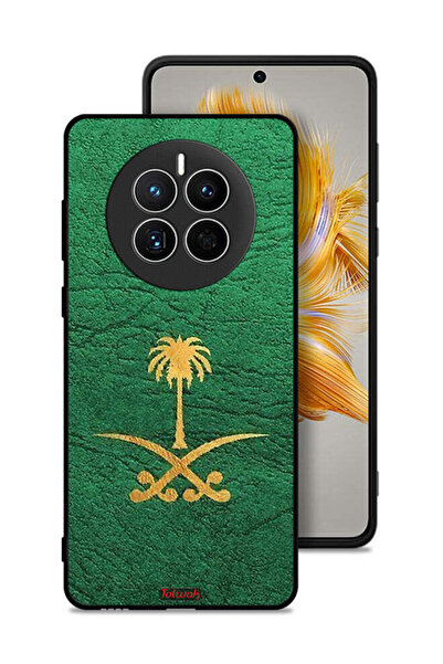 Tolwak غطاء حماية لهاتف هواوي ميت 50 مع علامة المملكة العربية السعودية على الجلد