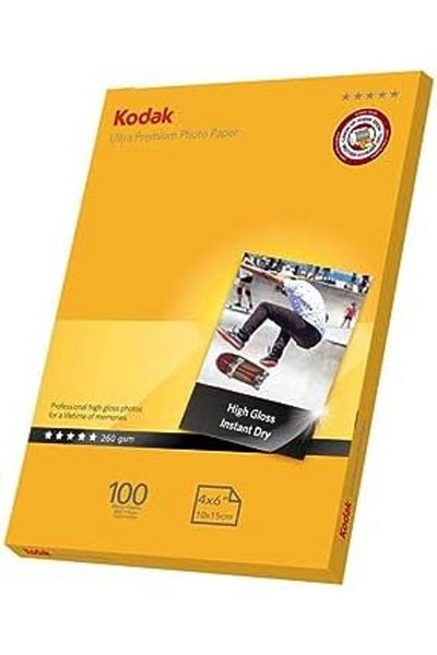 Mena Rise ŞirinShop R4RRC-260-10X15 ورق صور نافثة للحبر، 100 قطعة، متوافق مع طابعة الحبر 110810