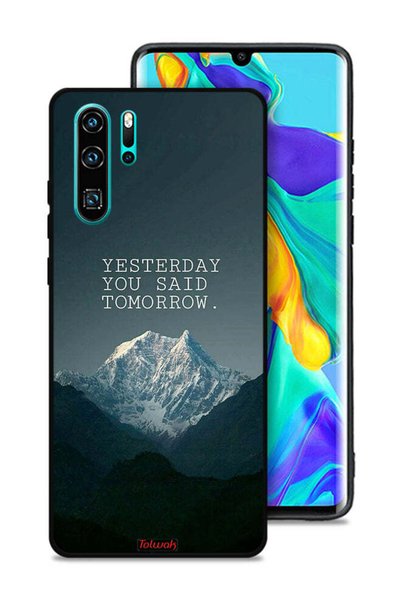 Tolwak غطاء حماية لهاتف هواوي P30 Pro - أمس قلت غدًا