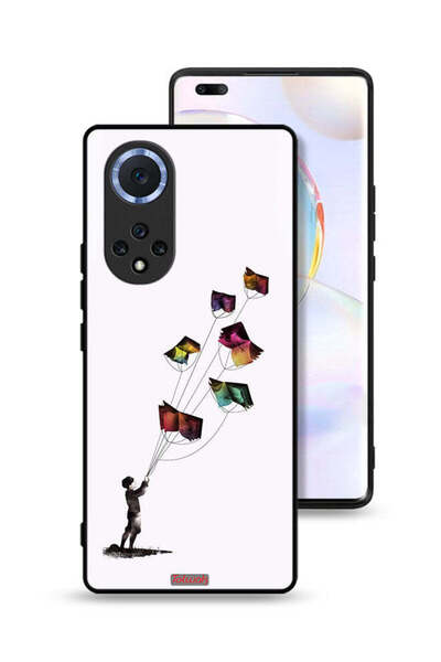 Tolwak غطاء حماية لهاتف Honor 50 Pro بتصميم طائرات ورقية