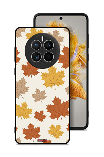 Tolwak غطاء حماية لهاتف هواوي ميت 50 بنقشة أوراق الخريف