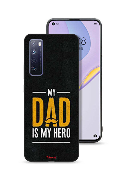 Tolwak غطاء حماية لهاتف هواوي نوفا 7 5G "والدي هو بطلي"
