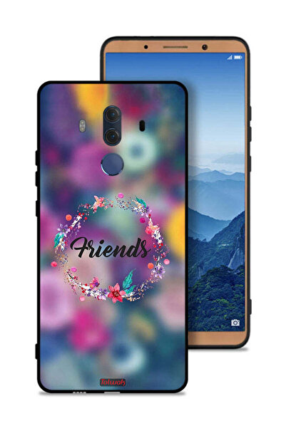 Tolwak غطاء حماية لهاتف هواوي ميت 10 برو بتصميم خاتم أصدقاء الزهور