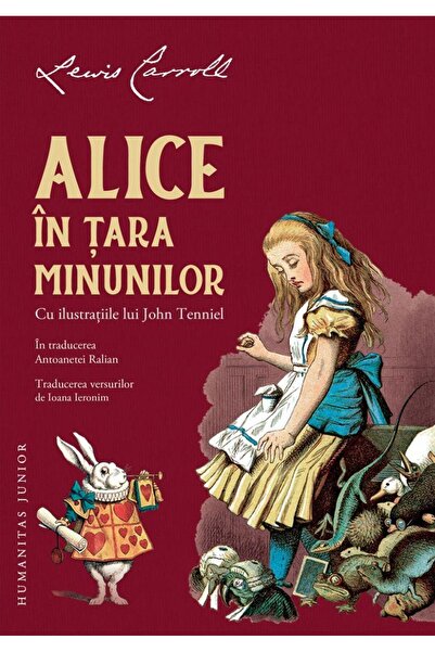 Editura Humanitas Junior Alice in Tara Minunilor, Lewis Carroll