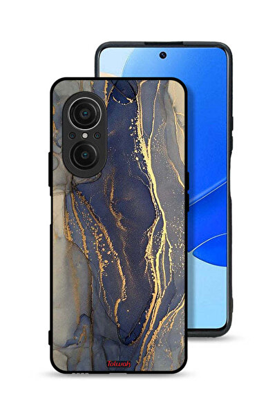 Tolwak غطاء حماية لهاتف هواوي نوفا 9 SE بنمط رخامي لامع