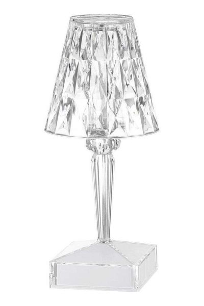 COOYA Acrylic Diamond Table Lamp Multicolour
