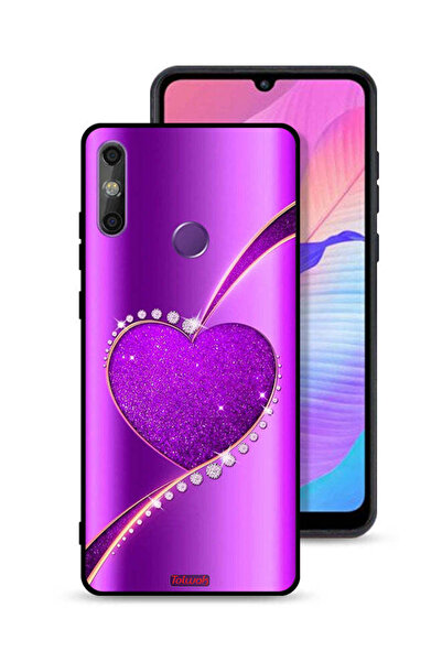 Tolwak غطاء حماية لهاتف هواوي إنجوي 20e بتصميم قلب لامع