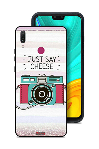 Tolwak Huawei Y9 (2019) Protective Case Cover Just Say Cheese