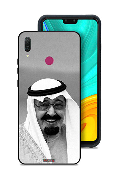 Tolwak غطاء حماية لهاتف هواوي Y9 (2019) صورة الملك عبدالله مبتسماً