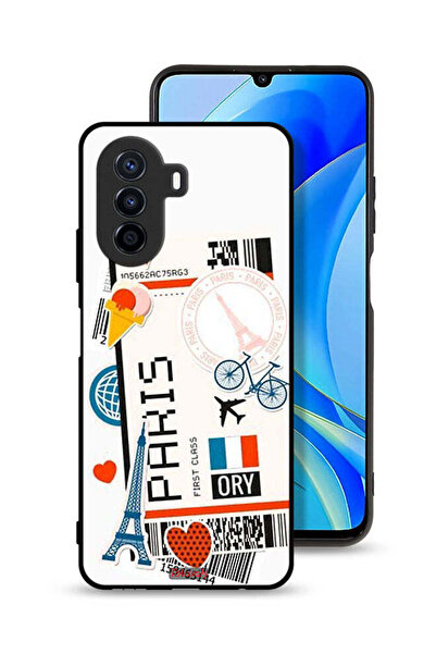 Tolwak غطاء حماية لهاتف هواوي نوفا Y70 - ملصق باريسي