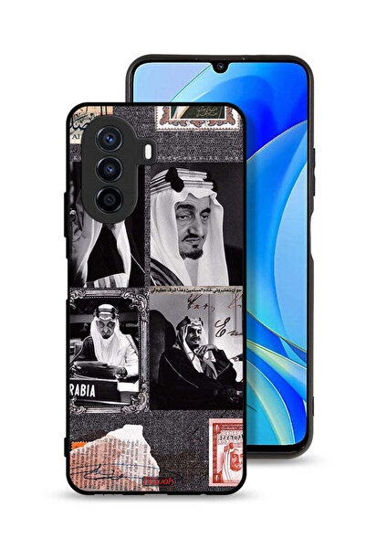 Tolwak غطاء حماية لهاتف هواوي نوفا واي 70 - ملصق الملك فيصل العتيق