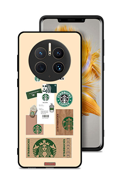 Tolwak غطاء حماية لهاتف هواوي ميت 50 برو - ملصق قهوة