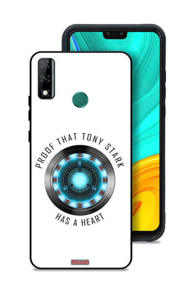 Tolwak غطاء حماية لهاتف هواوي Y8s دليل على أن توني ستارك لديه قلب