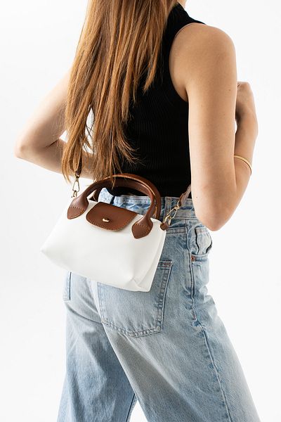 Judour Bags Women's Small Size Hand and Shoulder Bag with Faux Leather Handle