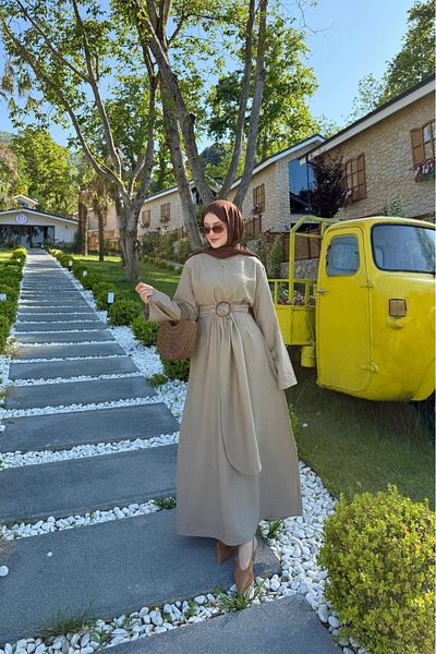 lurex moda Mira Linen Dress