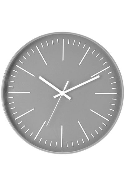 Excellent Wall clock 30 cm gray